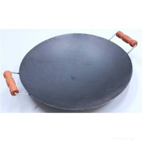 Resim Genel Markalar Xx-24 Feris Kavurma Sac 30 Cm Çift Taraflı Saç Kavurma Gözleme Sacı Ahşap Kulp Fr30 