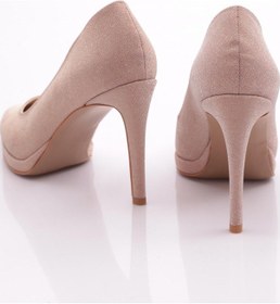 Resim Dgn 107 Kadin Topuklu Abiye Ayakkabi 107-2489-R0090 Altın 