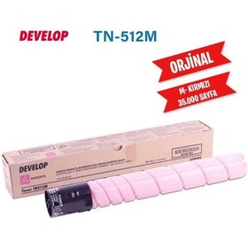 Resim Develop TN-512 M Kırmızı Toner - A33K3D2- Develop İneo +454 İneo +554 