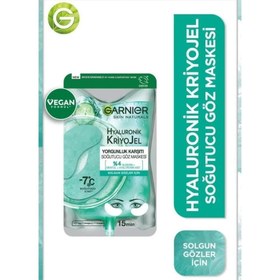 Resim GARNİER HYALÜRONİK KRİYOJEL YORGUNLUK KARŞITI SOĞUTUCU GÖZ MASKESİ 27 GR 