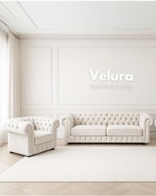 Resim Velura Home & Living Chester Koltuk Takımı & Oturma Grubu (3+1) 
