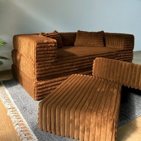 Resim Katt Yeni Nesil Modüler Kanepe Yatak Softora Plus Hem Yatak Hem Koltuk 