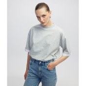 Resim İpekyol Colorblock Rahat Kesim Kadın Tişört (IW6250070129) 