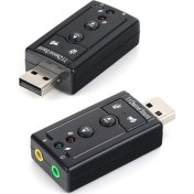 Resim Bst Usb 2.0 7.1 Stereo Ses Efektli Ses Kartı 