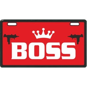 Resim Sevenkardeşler Kırmızı Boss E-Bike Plakalık 