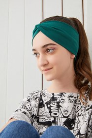 Resim Babygiz Kız Çocuk Hürrem Yeşili Saç Bandana 