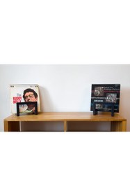 Resim MERZANA Metal Plaklık, Dergilik, Kitaplık, Plak Organizer 