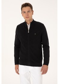Resim U.s. Polo Assn. Erkek Siyah Hırka Triko 50315024-vr046 Sıyah 