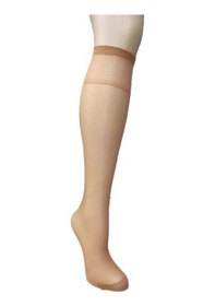 Resim 12 Adet Ten Rengi Ince Dizaltı Çorap Ten 