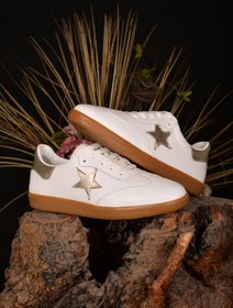 Resim MP Kadın Kışlık Su Geçirmez Kaydırmaz Kauçuk Taban Hafif Rahat Ortopedik Hakiki Deri Tarz Spor Sneaker 