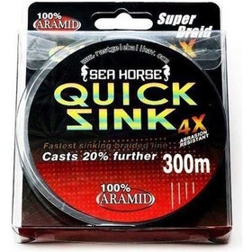 Resim Sea Horse Quick Sink 0,25 Mm 300mt 4x İpek Misina 