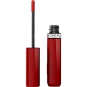 Resim Loreal Paris Laque Resistance - Likit Parlak Ruj No: 550 Noir Cherry 