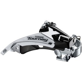 Resim Shimano Tourney Fd-ty500 42t 34.9 Kelepçeli Ön Aktarıcı Siyah 