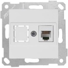 Resim Mutlusan Rita Mekanizma+Tuş Telefon Prizi 1xrj12 Cat3 Beyaz 