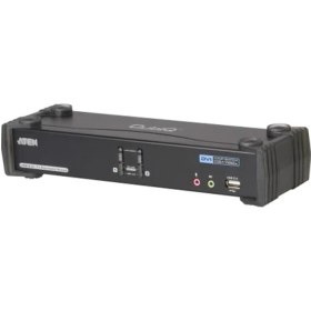 Resim 2 Port Usb Dvı Dual Link Kvmp Switch, 3D Desteği 