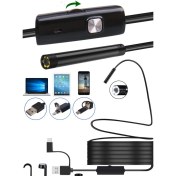 Resim Utelips 15 Metre Profesyonel Endoskop Kamera Arama Motor Içi Su Geçirmez Aralara Girebilen Tesisat Kamerası 