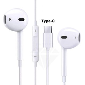 Resim starefsane Galaxy A53 Uymlu Type-c Çıkışlı Mikrofonlu Hd Ses Kablolu Kulaklık 