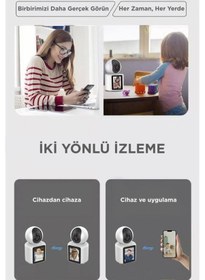 Resim Torima Cmr-11 360 Akıllı Güvenlik Ve Bebek Kamerası - 5mp Hd Görüntü, Gece Görüşü, İki Yönlü Ses 