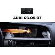 Resim Audi Q3 Q5 Q7 2013-2017 6.5inç Navigasyon Temperli Ekran Koruyucu 