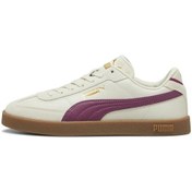 Resim Puma Kadın Club Iı Era Unisex Bej Mor Spor Ayakkabı Sneaker - 397447 Mor 