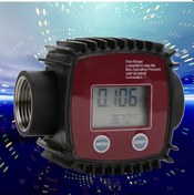 Resim Tenfowee Sıvı Akış Ölçer K25 - 10-100l/dk, Sayısal Göstergeli, 1 İnç İç Vida, Bitkisel Yağ-urea-kerosene Uyumlu, 1% Doğruluk, L/gal/pts/qts Birimleri 