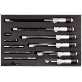 Resim Werka W217-9576 0...150 x 0.01mm 6prç.Dışçap Mikrometreset 