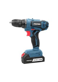 Resim Proter PST920SP 20 V 2 Ah Darbesiz Şarjlı Matkap 