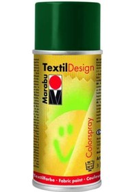 Resim Marabu Textile Design 150Ml Spray Kumaş Boyası No:075 Pine Green 