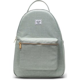 Resim Herschel Supply Co. Nova 14"inç Laptop Uyumlu Sırt Çantası, Su İtici Kumaş, 18 L-13299 Kırçıllı Buz Yeşil 
