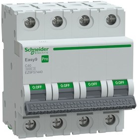 Resim Schneider Electric 4x40A C 6KA Otomatik Sigorta Easy9 Pro - EZ9F57440 