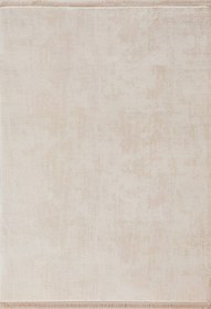 Resim Dekhera Munis Yumuşak Shaggy Halı Krem - 150X230 