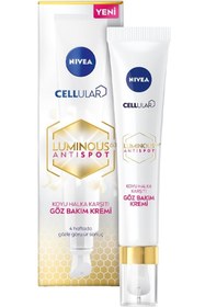 Resim NIVEA Cellular Luminous 630 Koyu Halka Karşıtı Göz Bakım Kremi 15 ML 