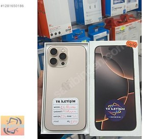 Resim Apple iPhone 16 Pro Max İkinci El YD | 256 GB | Çöl Titanyum 