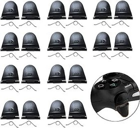 Resim 10 Paar L2 R2 Ersatz Trigger Tasten 20 Federn Für PS4 Buttons Schultertasten Set Zubehör Ersatzteile Kit Für Playstation 4 Controller In Schwarz 