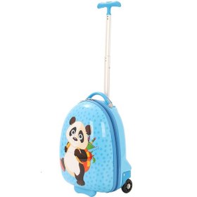 Resim Mçs Group V308 Abs Çocuk Valiz-mavi-panda Baskı S18y10001500408 00408 