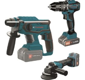 Resim CATPOWER 4130 Makina Seti 1 Adet 4,0 Ah 1 Adet 2,0 Ah Akü 