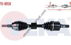Resim FORD FOCUS (2014-2019) 1.5/.1.6 TDCİ ÖN AKS KOMPLE SOL (OTOM.SANZ.) 