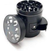 Resim Falconetti Boşaltıcılı 5 mm. Grinder Herbal Parçalayıcı pt95gr 