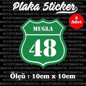 Resim 48 Muğla İl Şehir Plaka Sticker Futbol Spor Kulüb 