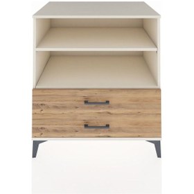 Resim Kronos Şifonyer 2 Raflı 2 Çekmeceli 88x59x96 Aytaşı-çam Aytaşı 