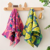 Resim 3'lü paket Ultra Yumuşak Kalınlaştırılmış Pamuk El Havluları, Modern Tarz, 45gsm Örgü Kumaş, Dikdörtgen Şekil, Ev ve Banyo Temel Ürünleri için Süper Emici Yüz Mendilleri, Yıkama Bezi 