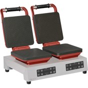 Resim OMAKE Waffle Makinesi WFL21.E25 Z5F Kare Çiftli 0901 