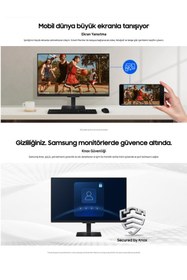 Resim Samsung 32" Full HD Yüksek Çözünürlüklü Akıllı Monitör Tizen TV Uygulamalı ve Kumandalı Wi-Fi Bluetooth 