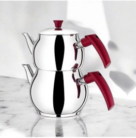 Resim Viola Paslanmaz Çelik Çaydanlık Orta Boy 1,2 Lt/ 1,9 Lt 