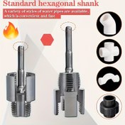 Resim 2'si 1 Arada Entegre Boru Diş Kesici - Tesisat ve DIY Tutkunları için Uygun, Boru Tamirleri için Gerekli | Dayanıklı Metal Yapı, Çok Amaçlı Diş Kesici 