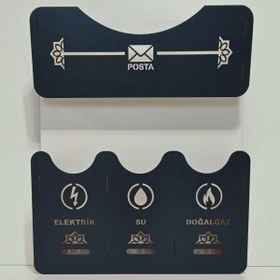 Resim CANLI TAHTAM Ahşap Posta Kutusu 