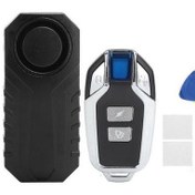 Resim Bisiklet Elektrikli Scooter Motosiklet Ev Kullanımı İçin Titreşimli Uyarılı Hırsızlık Önleme Alarmı Siyah Ks-sf2 