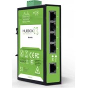 Resim Hubbox S1 5 Port Endüstriyel Switch 