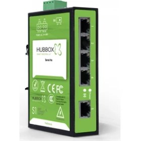 Resim Hubbox S1 5 Port Endüstriyel Switch 