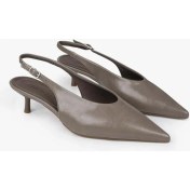 Resim Kadın Luna Vizon Cilt Stiletto 